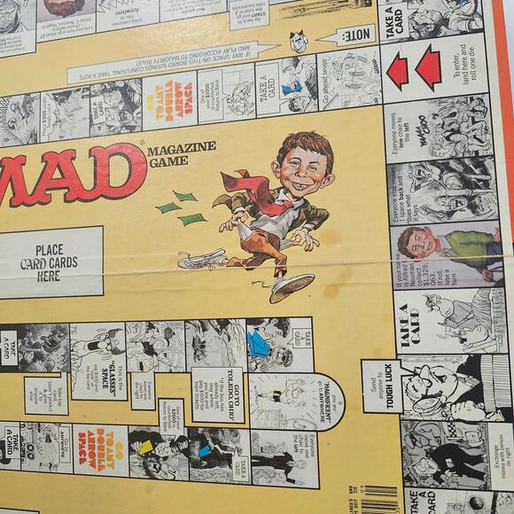 The Mad Magazine Game Vintage 1979 Board Game Parker Brothers Complete? - Picture 8 of 12